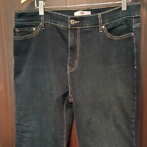 Levi's Women's Boot Cut Jeans in Dark Blue